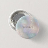 Moderne Abstracte Iridiscerende Knop Ronde Button 3,2 Cm (Voorkant /achterkant)