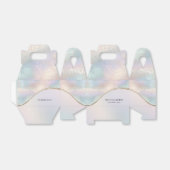 Moderne Abstracte iriserende gunst box Bedankdoosjes (Uitgevouwen)