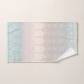 Moderne Abstracte iriserende handdoek set (Handdoek)