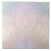 Moderne Abstracte iriserende keramische Tegel Tegeltje (Voorkant)