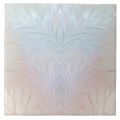 Moderne Abstracte iriserende keramische Tegel Tegeltje (Voorkant)