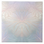 Moderne Abstracte iriserende keramische Tegel Tegeltje (Voorkant)