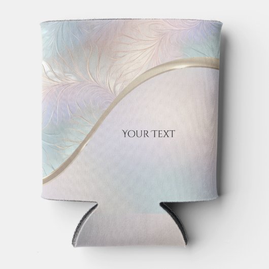 Moderne Abstracte iriserende Koelbox Blikjeskoeler (Voorkant)