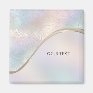 Moderne Abstracte iriserende magneet