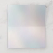 Moderne Abstracte iriserende plaatskaart Plaatskaartje (Binnenkant ongevouwen)