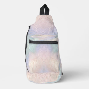 Moderne Abstracte iriserende Sling Bag