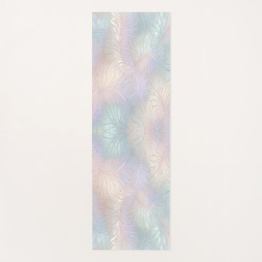 Moderne Abstracte iriserende yogamat (Voorkant)