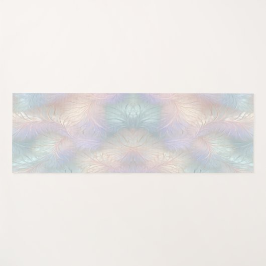 Moderne Abstracte iriserende yogamat (Voorkant (horizontaal))