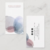 Moderne Abstracte juwelenontwerper Visitekaartje (Voorkant / Achterkant)
