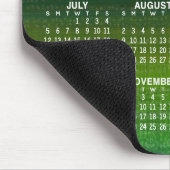 Moderne Abstracte kalender Verticaal Muismat (Hoek)