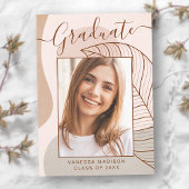 Moderne Abstracte kalligrafiesusfoto Aankondiging