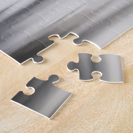 Moderne Abstracte kat - Minimalistische ontwerpkun Legpuzzel (Zijkant)