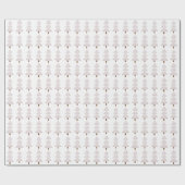 Moderne Abstracte Kerstboom Blush Pink Cadeaupapier (Vlak)