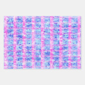 Moderne Abstracte kerstboom Patroon Waterverf Inpakpapier Vel (Voorkant)