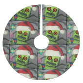 Moderne Abstracte kerstrobot uit de middeleeuwen Kerstboom Rok (Voorkant)