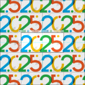 Moderne Abstracte klasse 2025 Stof (Delen)