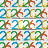 Moderne Abstracte klasse van 2026-verbinding Stof (Delen)