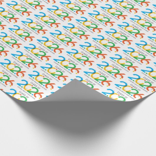 Moderne Abstracte klasse van verpakkingspapier van Cadeaupapier (Hoek)