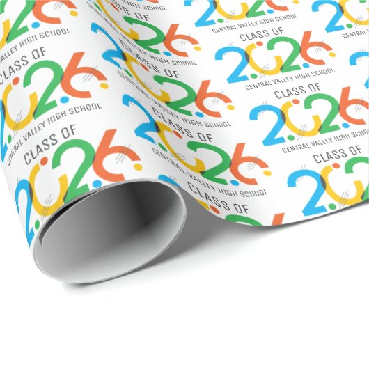 Moderne Abstracte klasse van verpakkingspapier van Cadeaupapier (Rol Hoek)