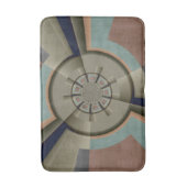 Moderne Abstracte Kleur Harmonie Fractale Kunst Gr Badmat (Voorkant Verticaal)
