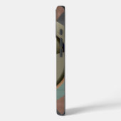 Moderne Abstracte Kleur Harmonie Fractale Kunst Gr Case-Mate iPhone Case (Achterkant / Links)