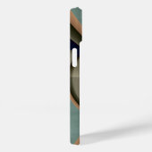 Moderne Abstracte Kleur Harmonie Fractale Kunst Gr Case-Mate iPhone Case (Achterkant / Rechts)
