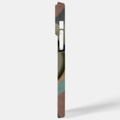 Moderne Abstracte Kleur Harmonie Fractale Kunst Gr Case-Mate iPhone Case (Achterkant / Links)