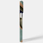 Moderne Abstracte Kleur Harmonie Fractale Kunst Gr Case-Mate iPhone Case (Achterkant / Rechts)