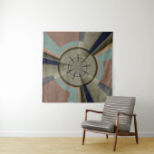 Moderne Abstracte Kleur Harmonie Fractale Kunst Gr Wandkleed (In Situ (horizontaal))