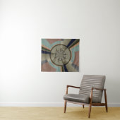 Moderne Abstracte Kleur Harmonie Fractale Kunst Gr Wandkleed (In Situ (horizontaal))