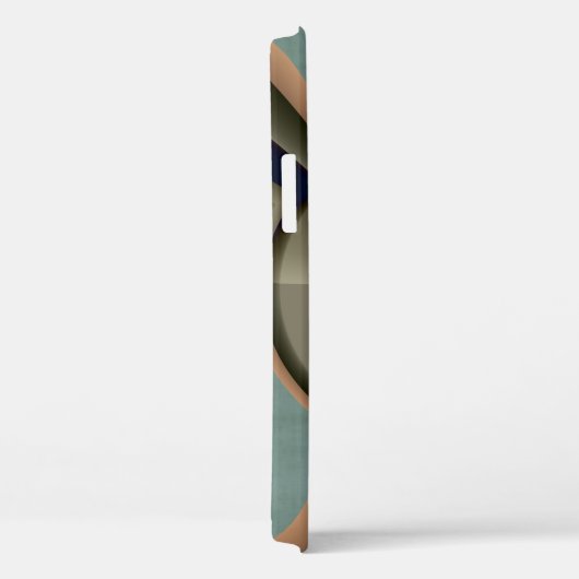 Moderne Abstracte kleur Harmony Fractal Art Graphi Case-Mate iPhone Case (Achterkant / Rechts)