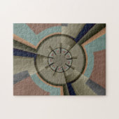 Moderne Abstracte kleur Harmony Fractal Art Graphi Legpuzzel (Horizontaal)