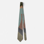 Moderne Abstracte kleur Harmony Fractal Art Stropdas (Voorkant)