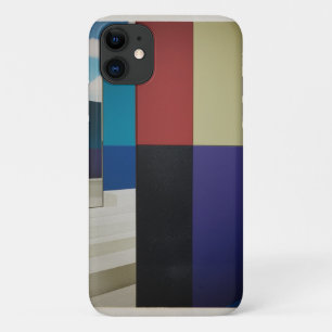Moderne Abstracte Kleurblok Architectuur Apple Case-Mate iPhone Case