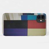 Moderne Abstracte Kleurblok Architectuur Apple Case-Mate iPhone Case (Achterkant (horizontaal))