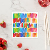 Moderne, abstracte kleuren, ongekende kleuren servet (Insitu)