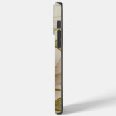 Moderne Abstracte Kleuren van Edele Metalen Fracta Case-Mate iPhone Case (Achterkant / Links)