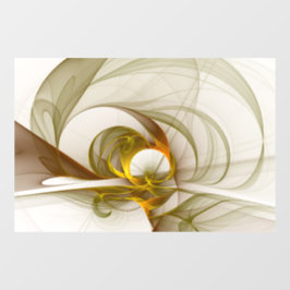 Moderne Abstracte Kleuren van Edele Metalen Fracta Raamsticker