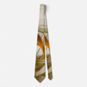 Moderne Abstracte Kleuren van Edele Metalen Fracta Stropdas (Voorkant)