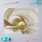Moderne Abstracte Kleuren van Edele Metalen Fracta Tissuepapier (Craft)