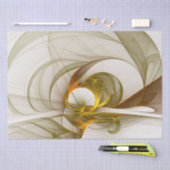 Moderne Abstracte Kleuren van Edele Metalen Fracta Tissuepapier (Craft)