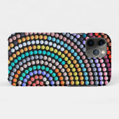 Moderne Abstracte kleurenkunst Case-Mate iPhone Case (Achterkant (horizontaal))