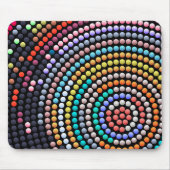 Moderne Abstracte kleurenkunst Muismat (Voorkant)