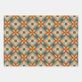 Moderne Abstracte kleurrijke beelden Inpakpapier Vel (Voorkant 3)