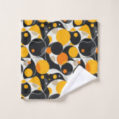 Moderne Abstracte Kleurrijke Bellen Bad Handdoek (Wasdoekje)
