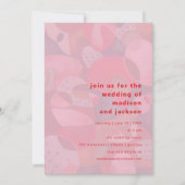 Moderne abstracte kleurrijke eenvoudige minimale b kaart (Voorkant)