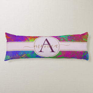 Moderne Abstracte kleurrijke kleurstofpatronen Lichaamskussen