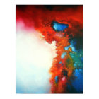 Moderne Abstracte kleurrijke verf