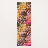Moderne Abstracte kosmopolitaan Trendy Artwork 80- Yogamat (Achterkant)