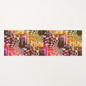 Moderne Abstracte kosmopolitaan Trendy Artwork 80- Yogamat (Voorkant (horizontaal))